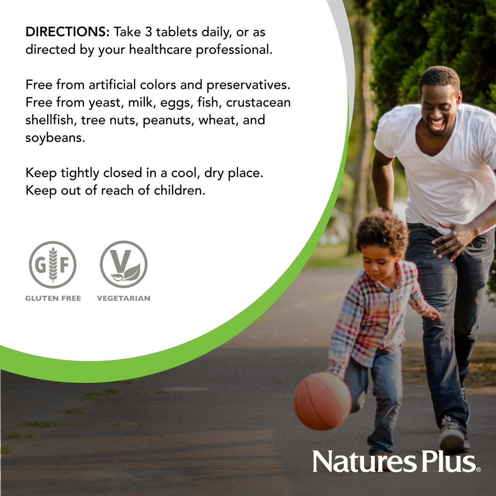 Pack of 2 Nature's Plus GI Natural Total Digestive Wellness bottles on display