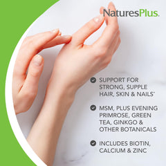 Benefits: stronger nails, glowing skin, healthier hair