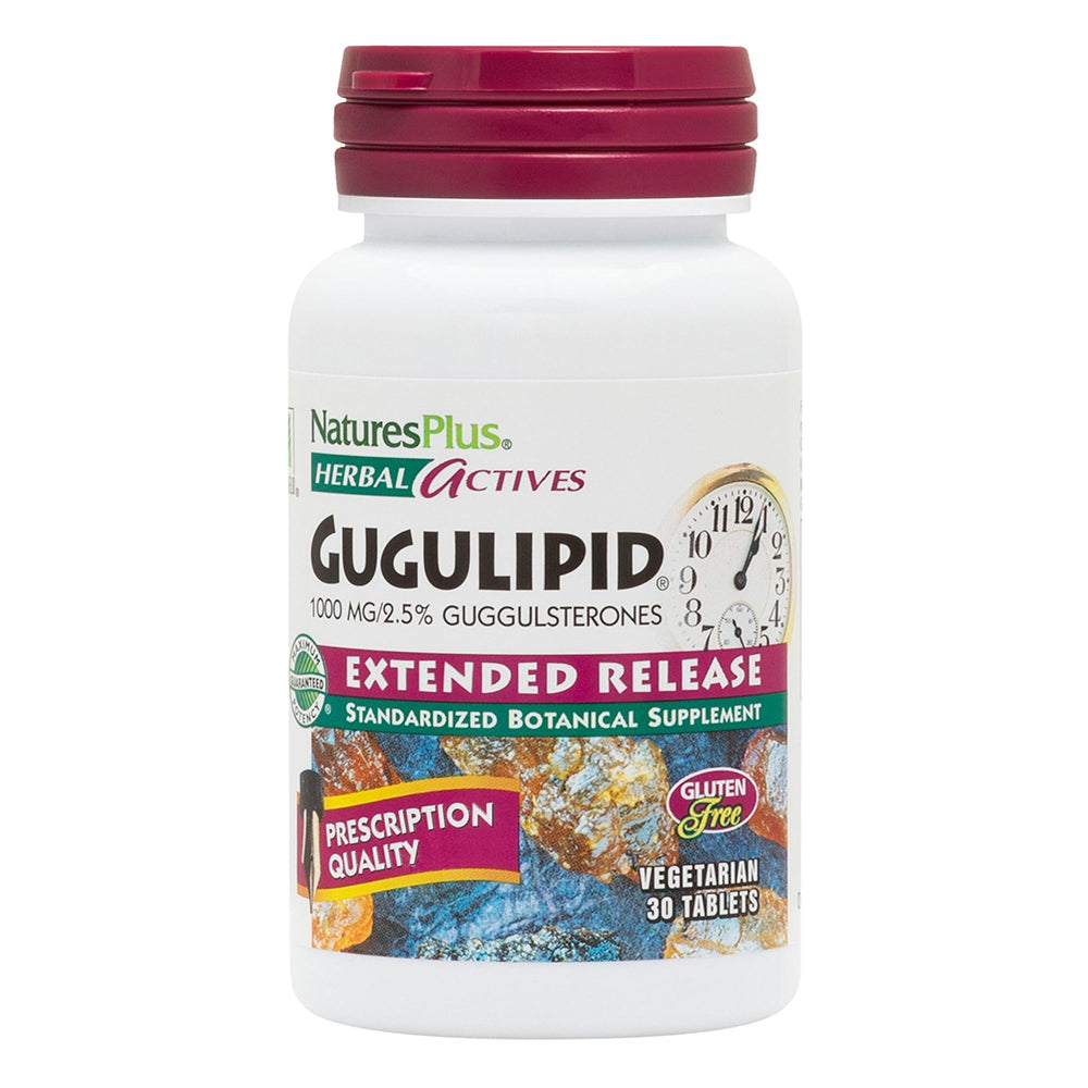 Hero image of Natures Plus Herbal Actives Gugulipid 30 extended-release tablets