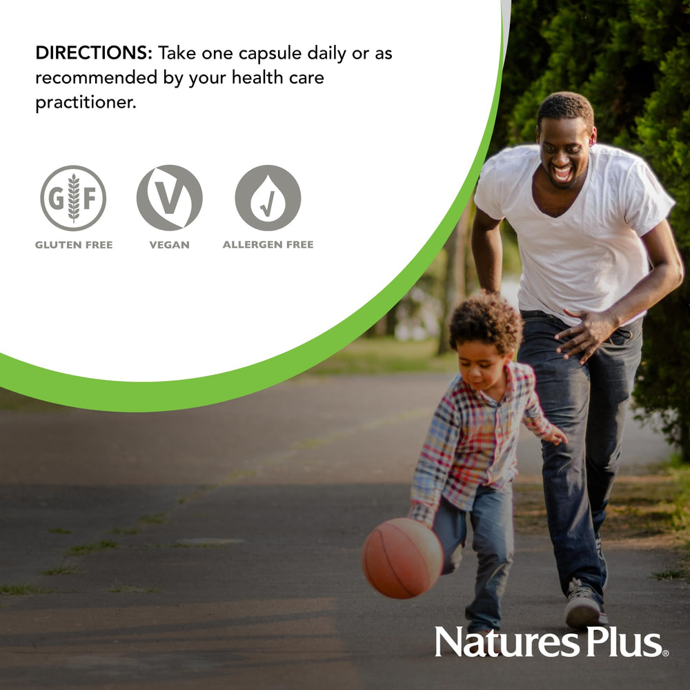Natures Plus Herbal Actives Turmeric packaging and label