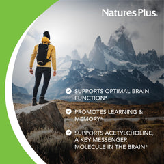 Ingredients label for Natures Plus Huperzine Rx-Brain