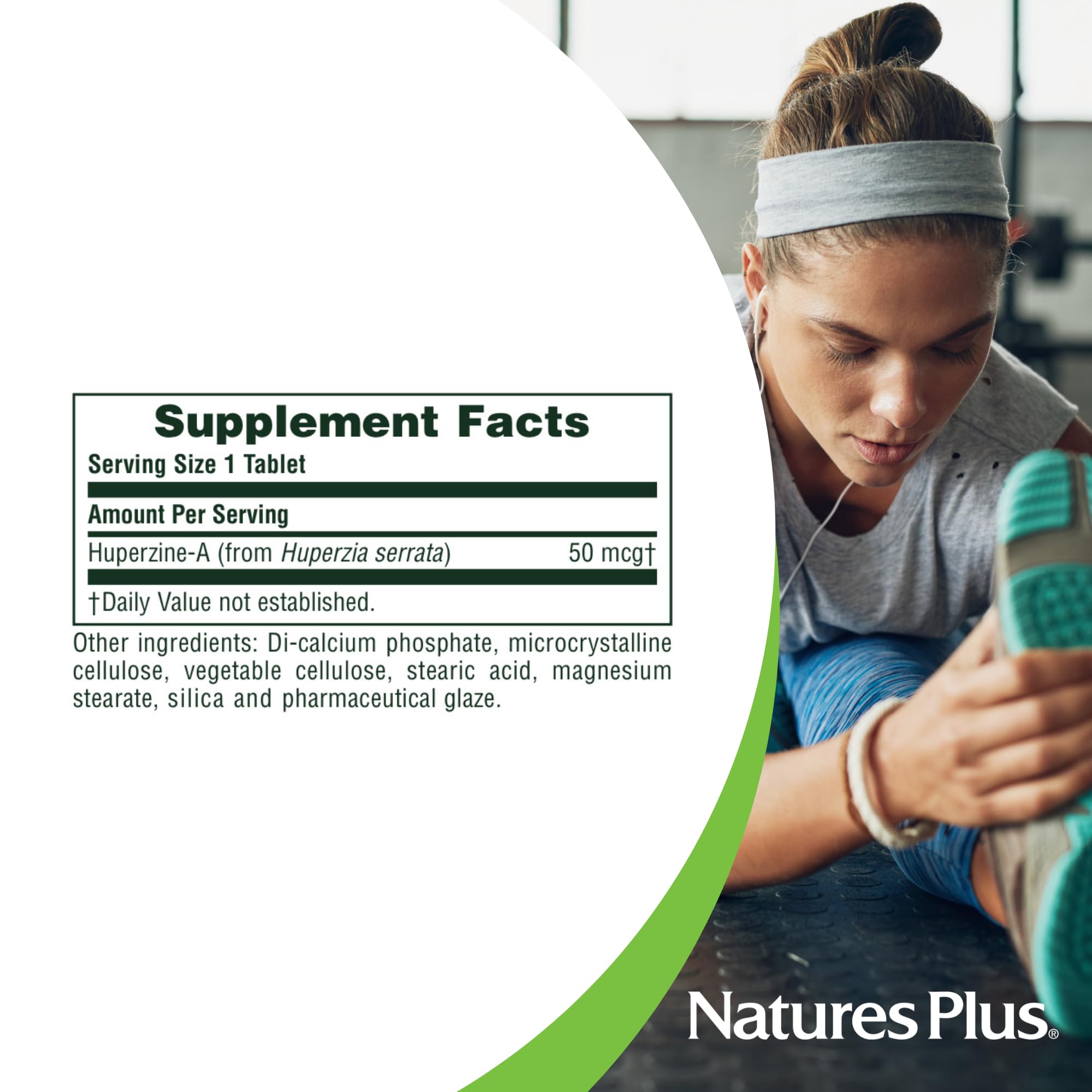 Close-up of Huperzine Rx-Brain tablets