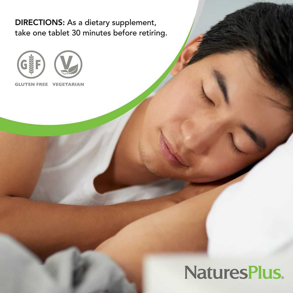 60 servings bottle of Natures Plus Melatonin