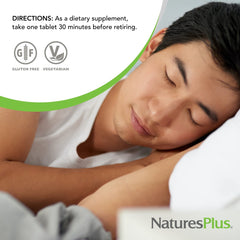 60 servings bottle of Natures Plus Melatonin