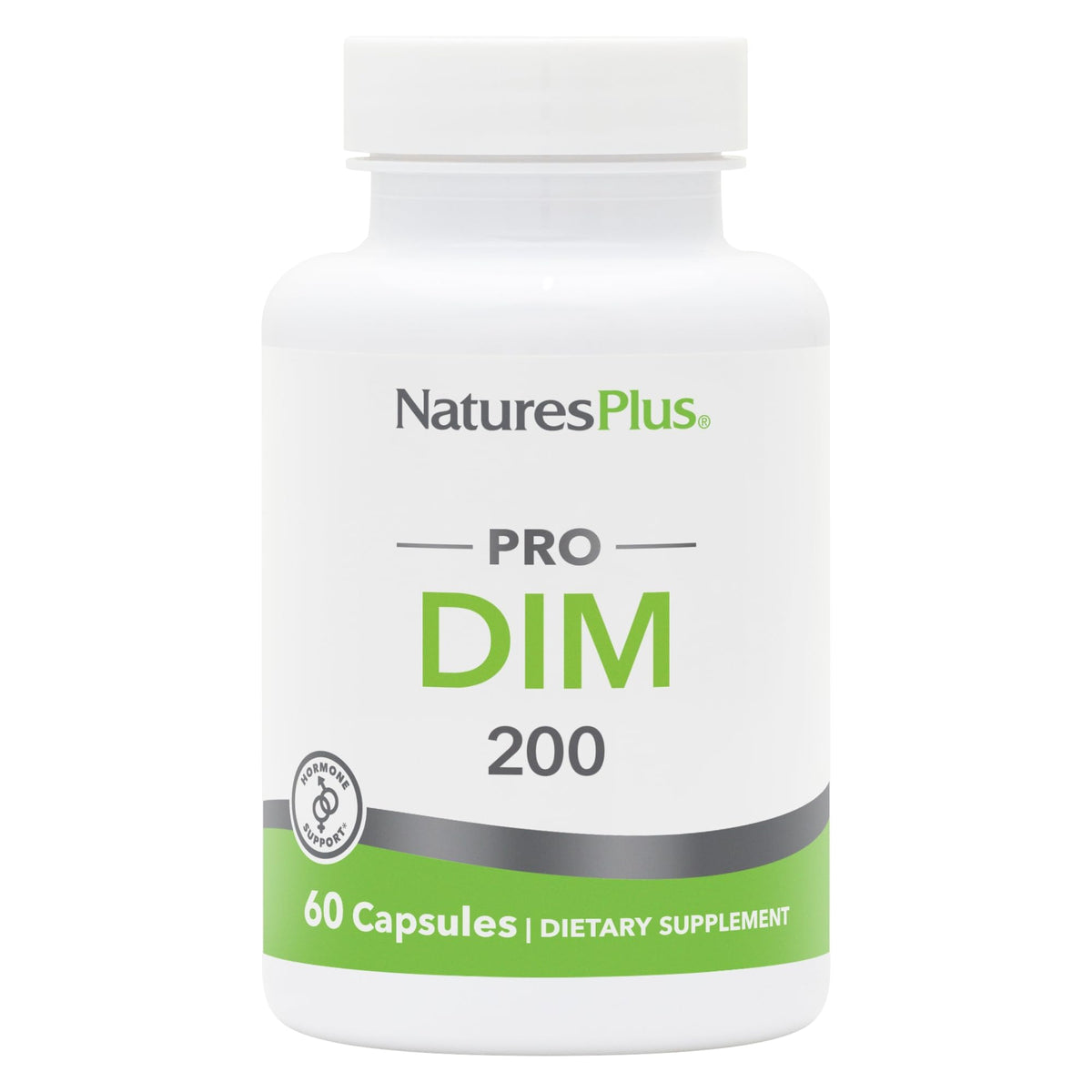 Natures Plus PRO DIM 200 mg bottle – 60 capsules