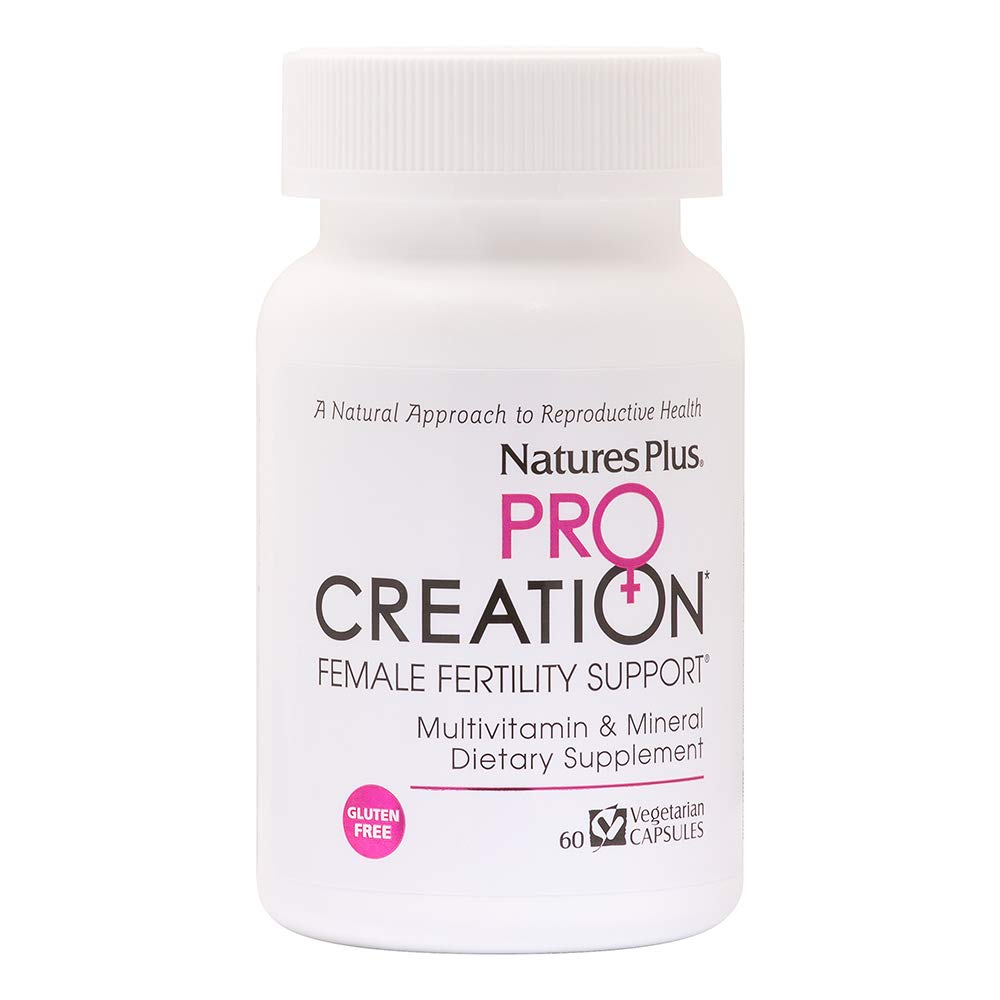 Bottle of Natures Plus Procreation Women 60 Vegetarian Capsules