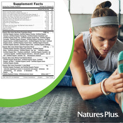 Box packaging for Natures Plus Ultra Juice Green Powder