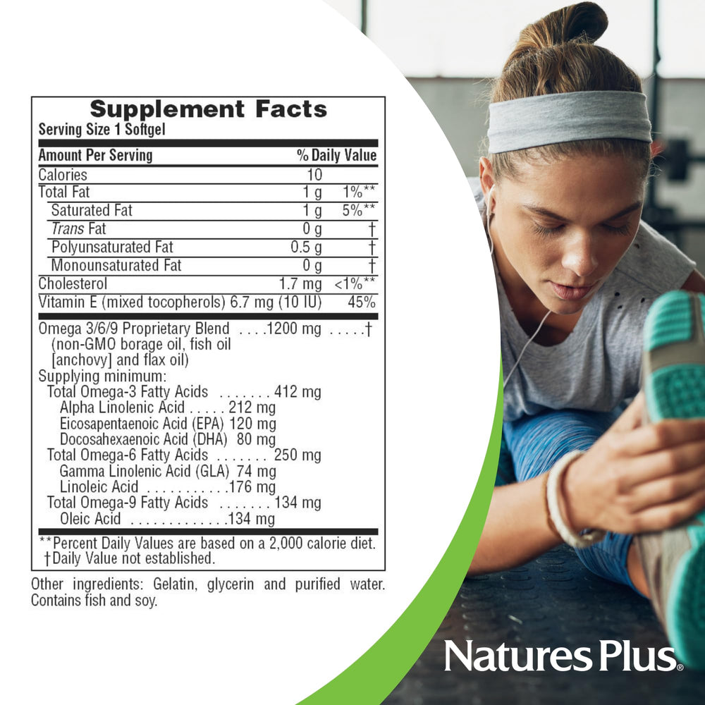 Gluten-free nutrition label on packaging