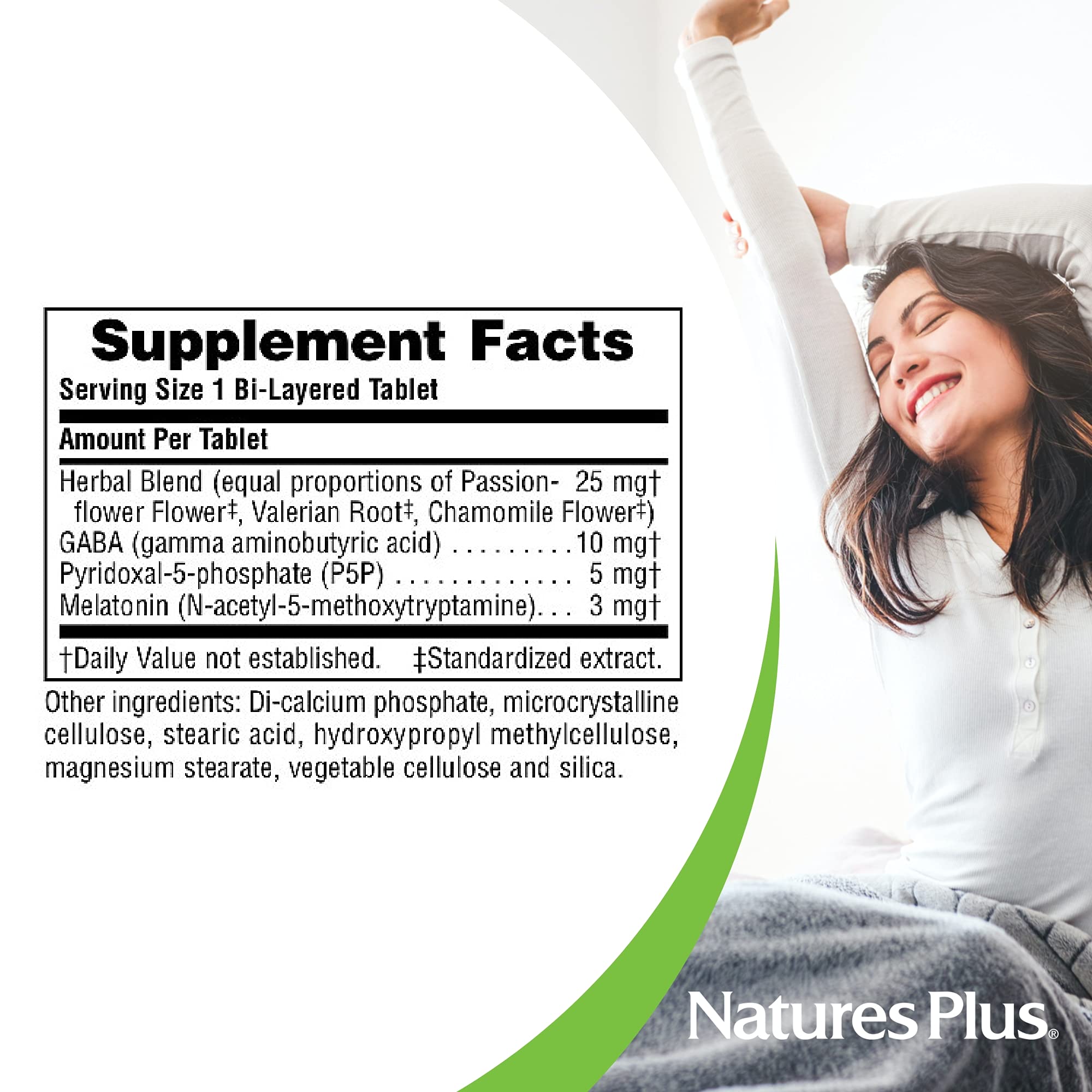 Vegetarian and gluten-free melatonin supplement