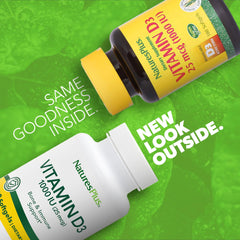 Close-up of Vitamin D3 1000 IU softgels capsules