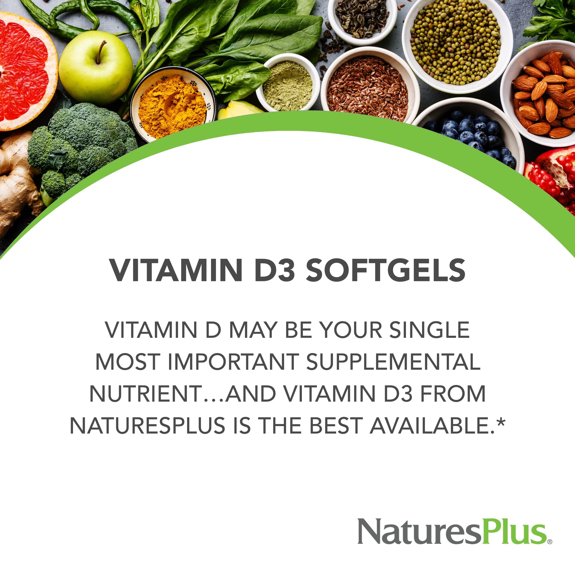 Vitamin D3 1000 IU bottle label with cholecalciferol