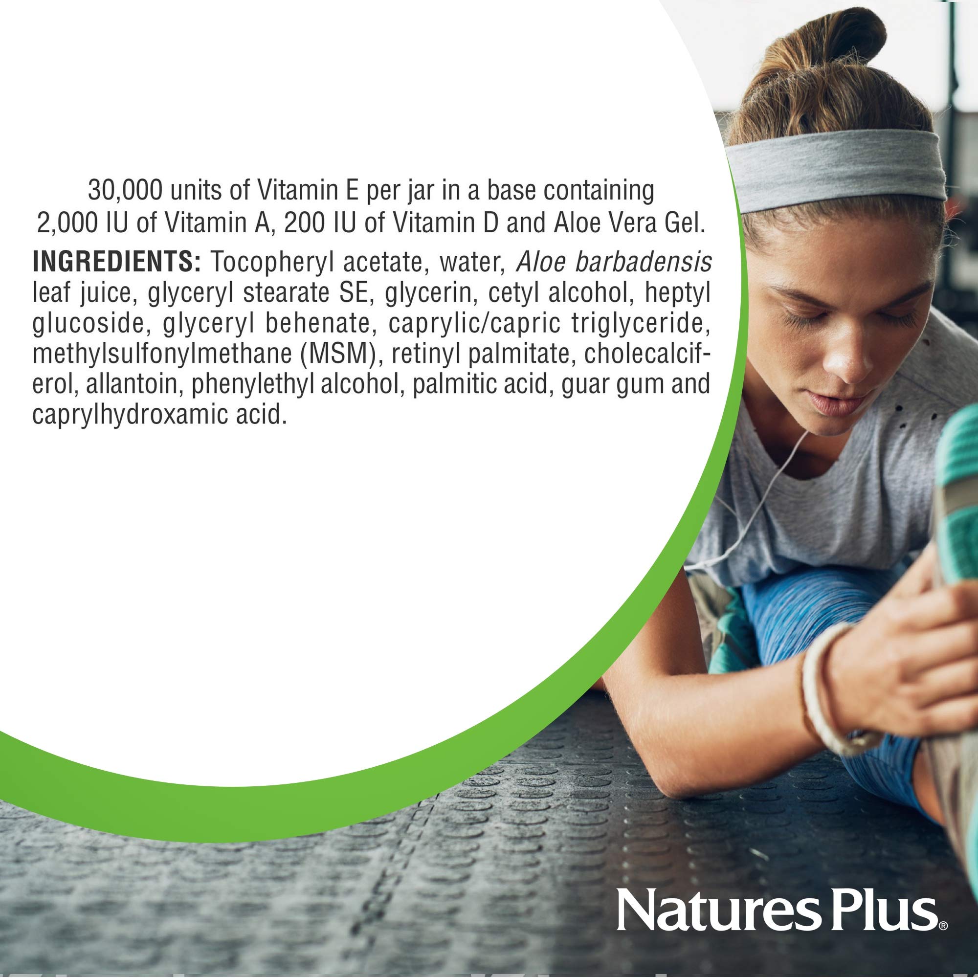 Label indicating vegan, paraben-free and clean formulation