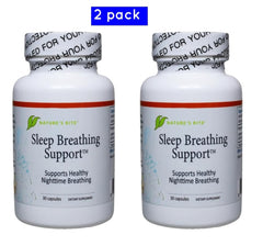 Nature's Rite Sleep Support 2-pack back view showing label