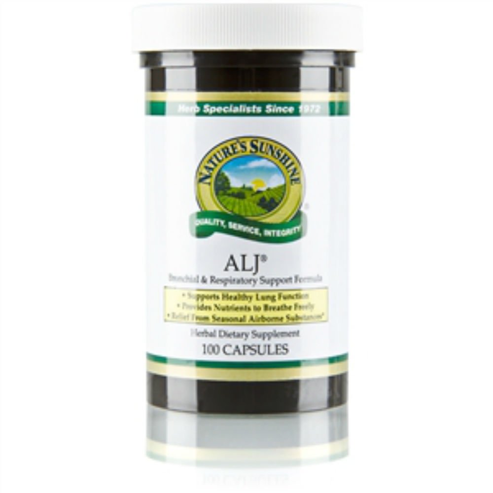 Nature's Sunshine ALJ 100 Capsules - Pack of 2 bottles front view