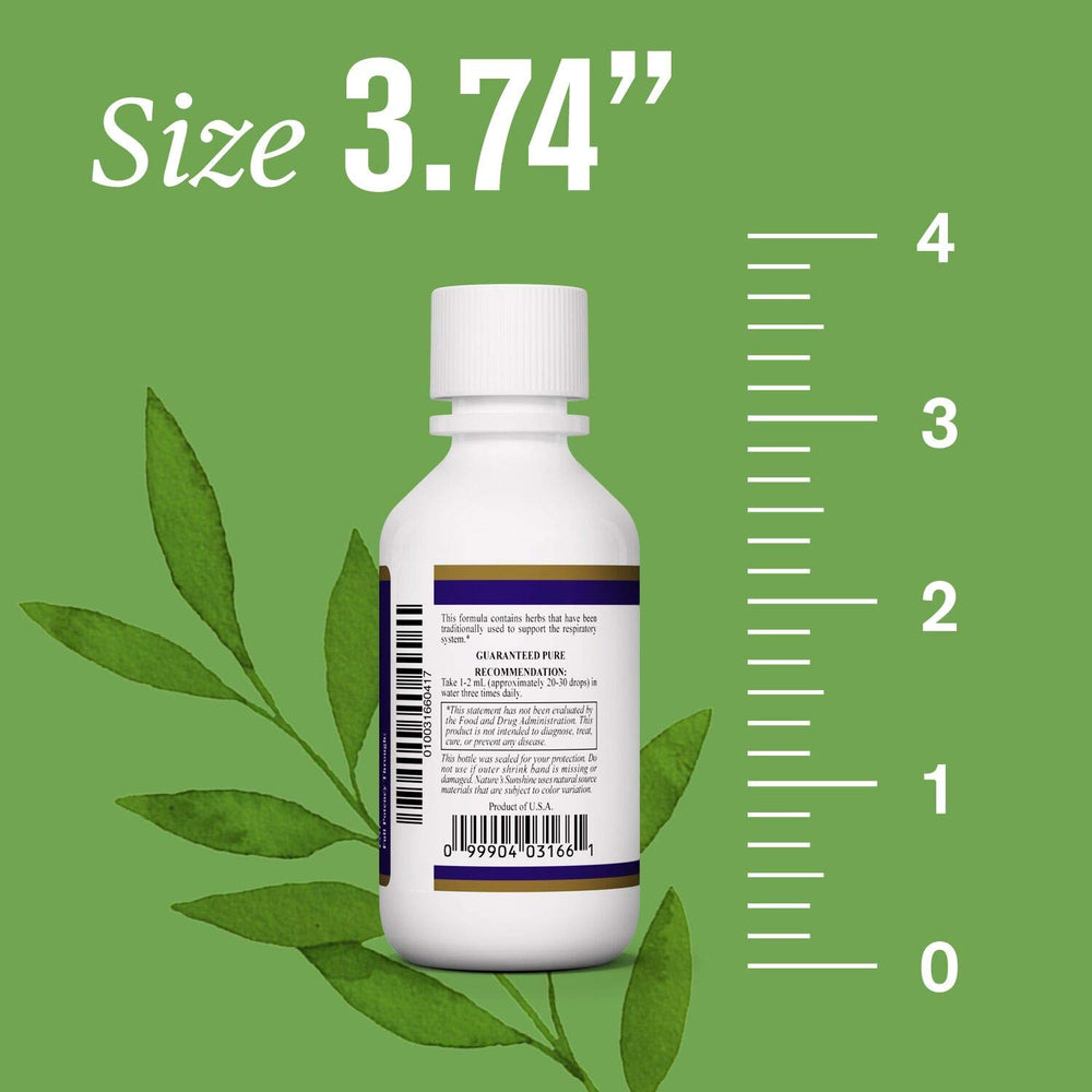 Nature's Sunshine ALJ Boneset herb close-up for respiratory support