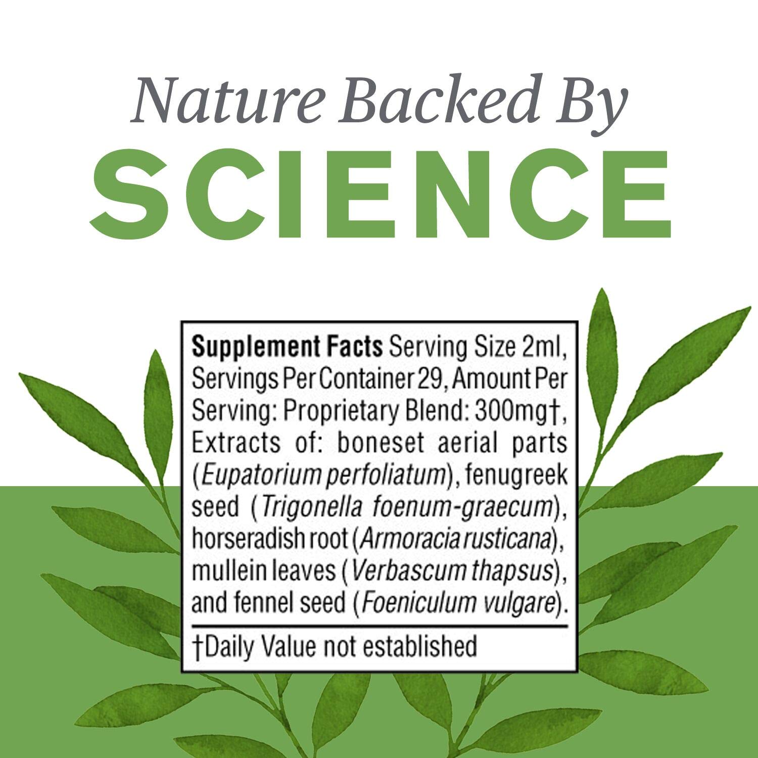Nature's Sunshine ALJ Liquid drops shown for easy dosing