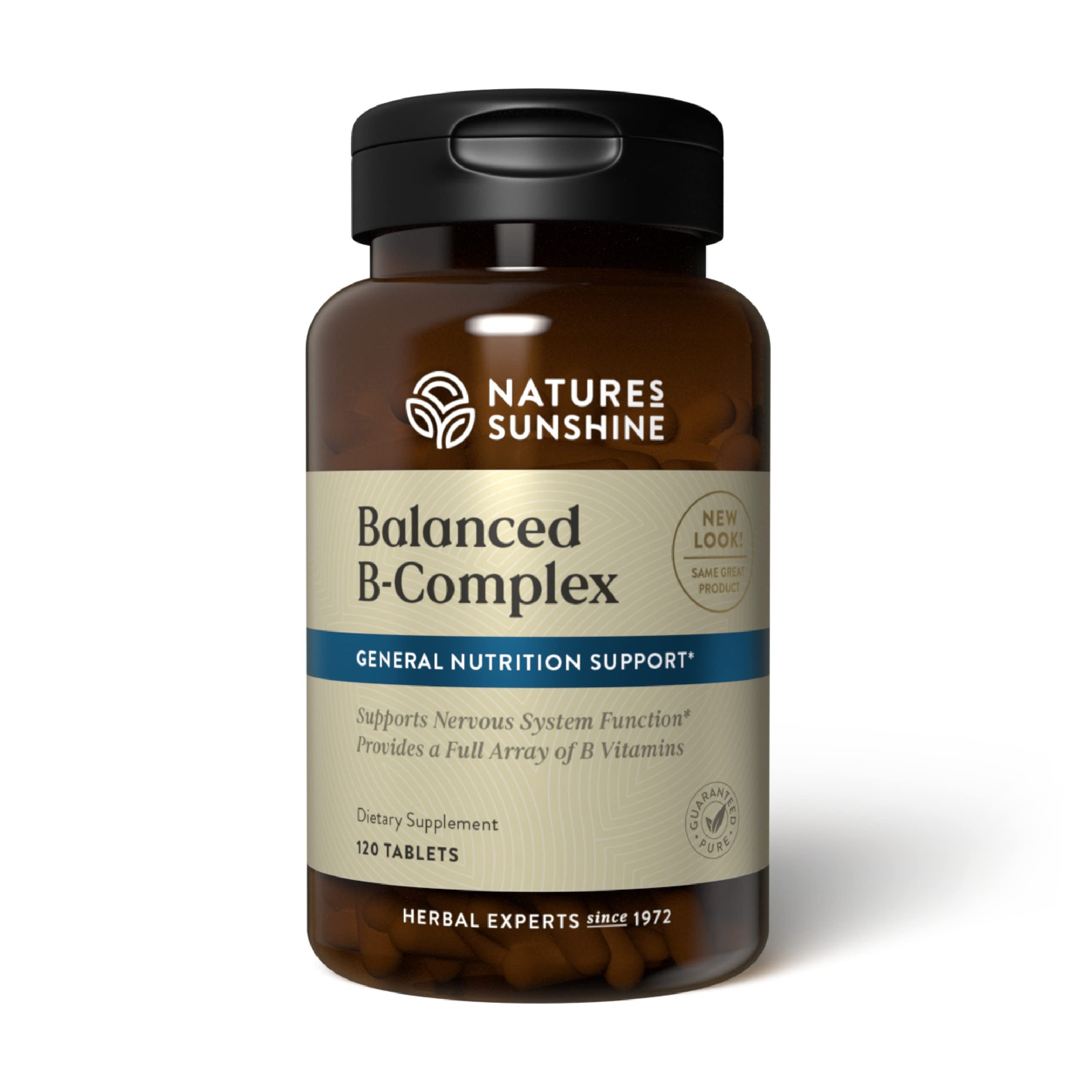 Nature's Sunshine Balanced B Complex 120 tablets bottle (main image)