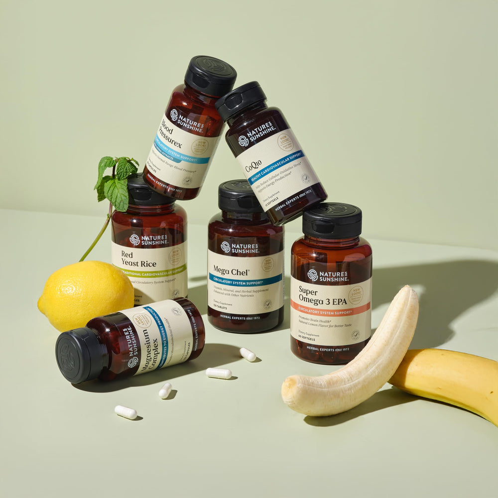 Front view of Nature's Sunshine Blood Pressurex bottle