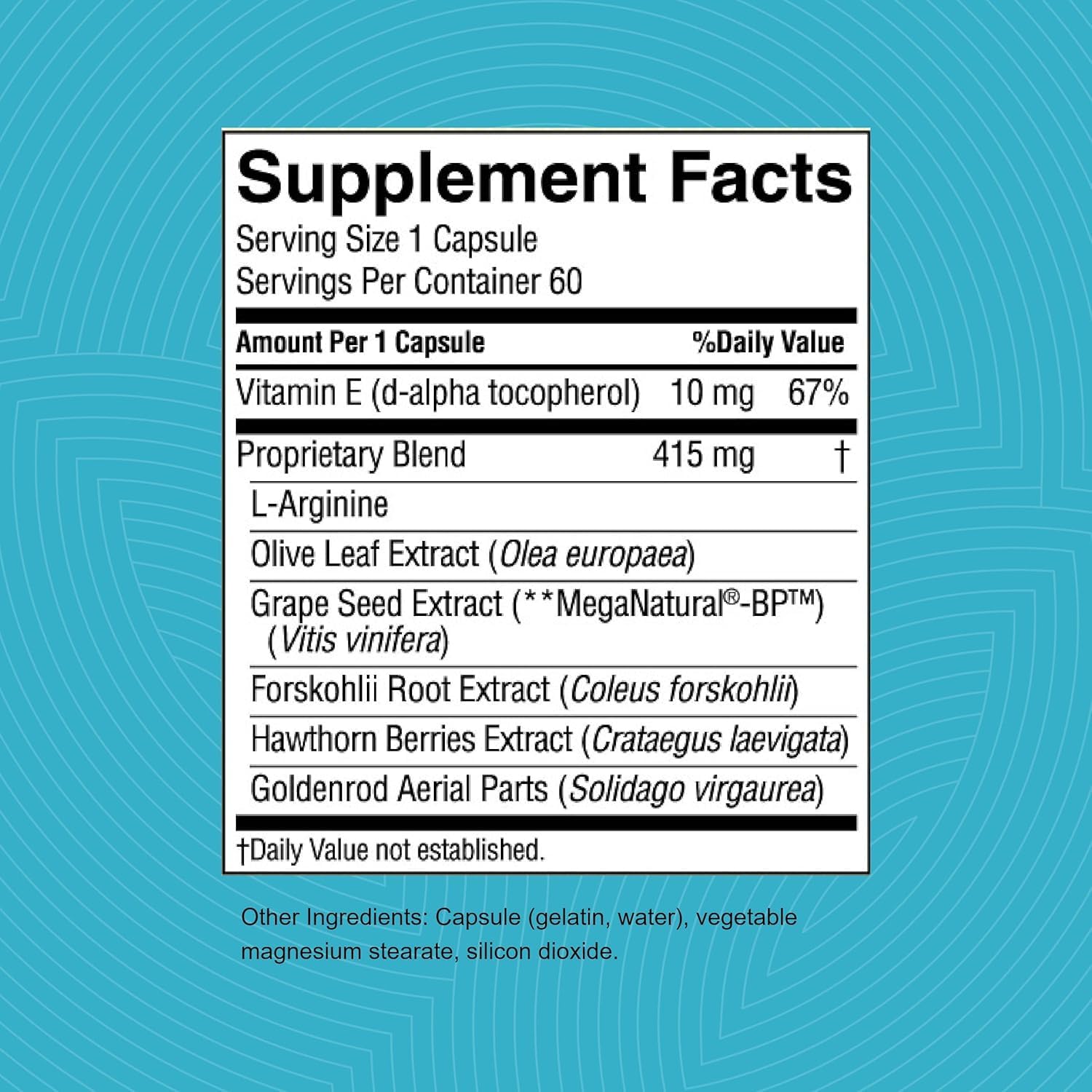 Natural ingredients concept for Blood Pressurex