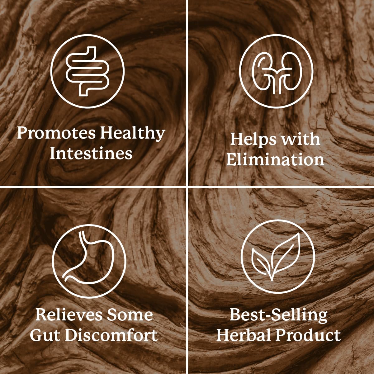 Nature's Sunshine Cascara Sagrada capsules package on a counter suggesting healthy routine.