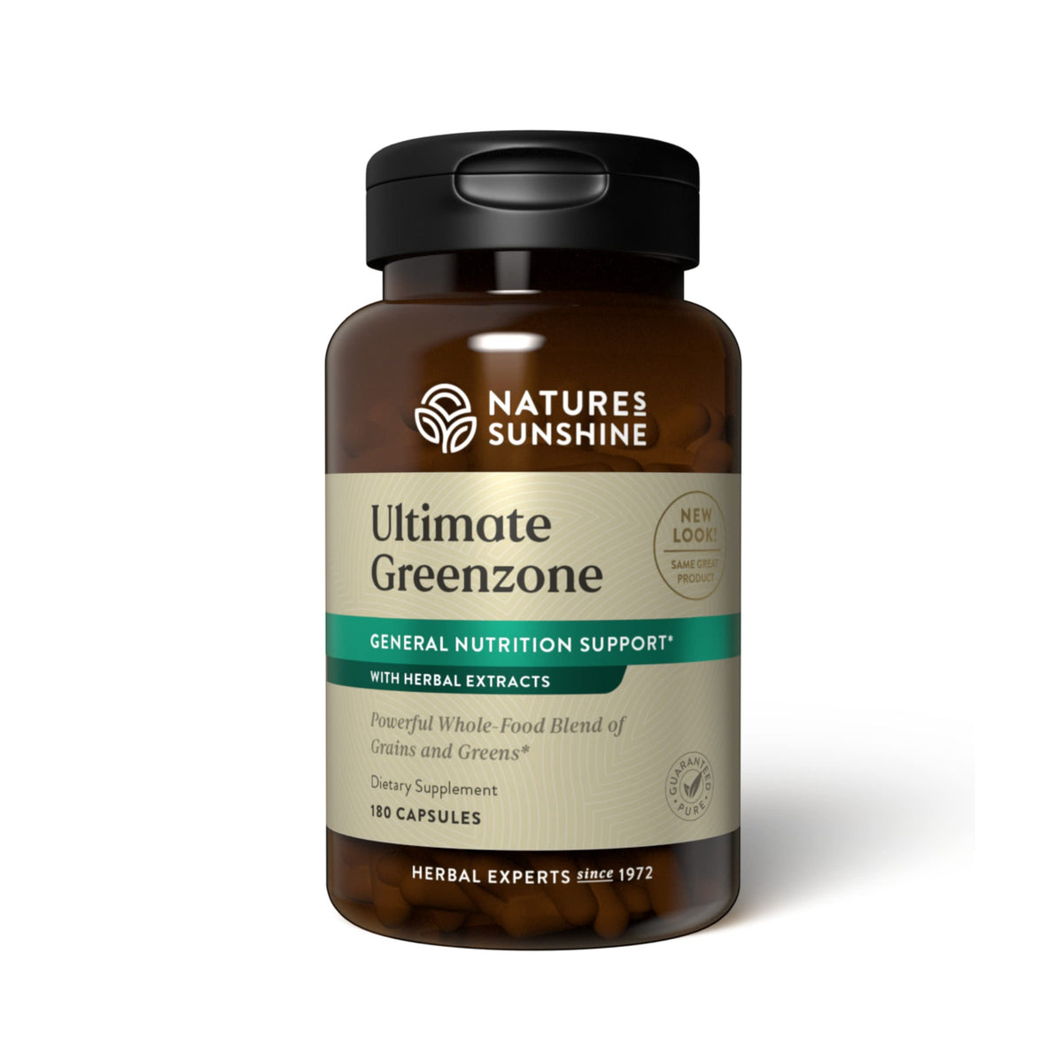 Nature's Sunshine Ultimate Greenzone 180 capsules bottle