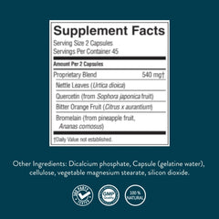 Healthy breathing and antioxidant support imagery for HistaBlock