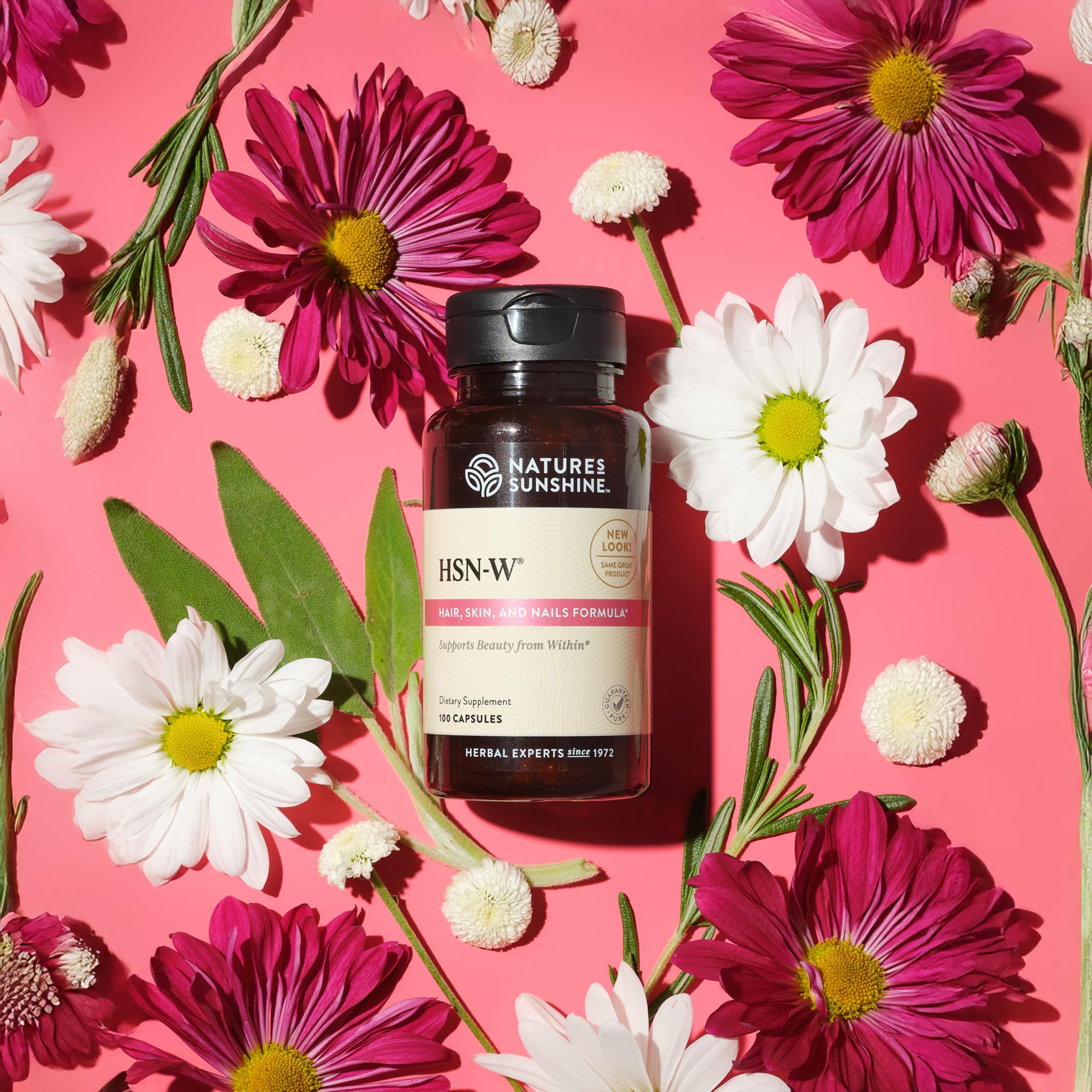 HSN-W product label showing ingredients