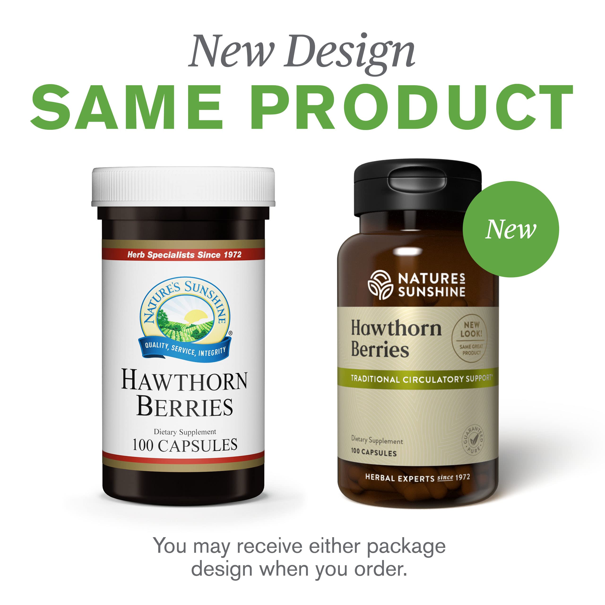 Nature's Sunshine logo on product packaging.