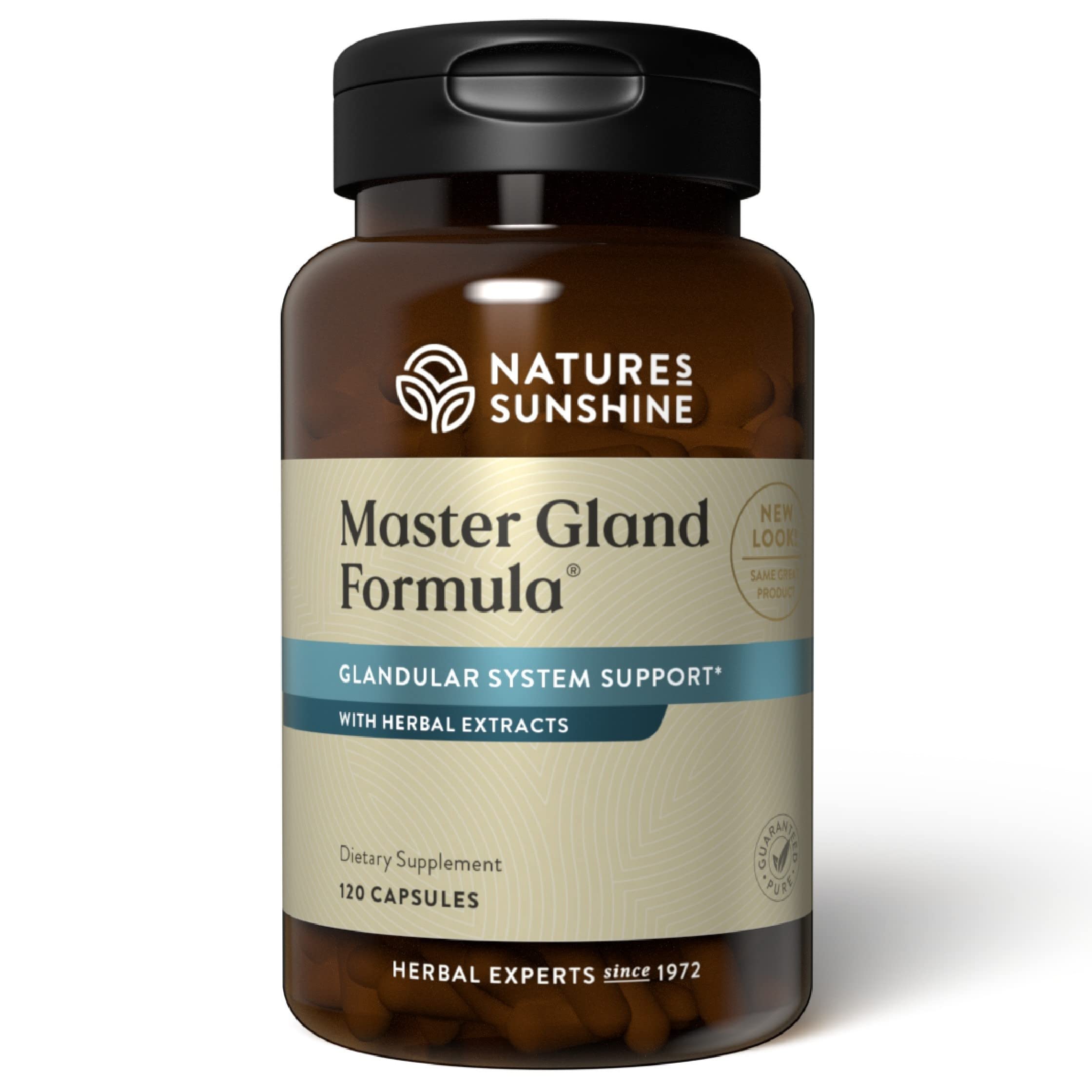 Nature's Sunshine Master Gland bottle - front view