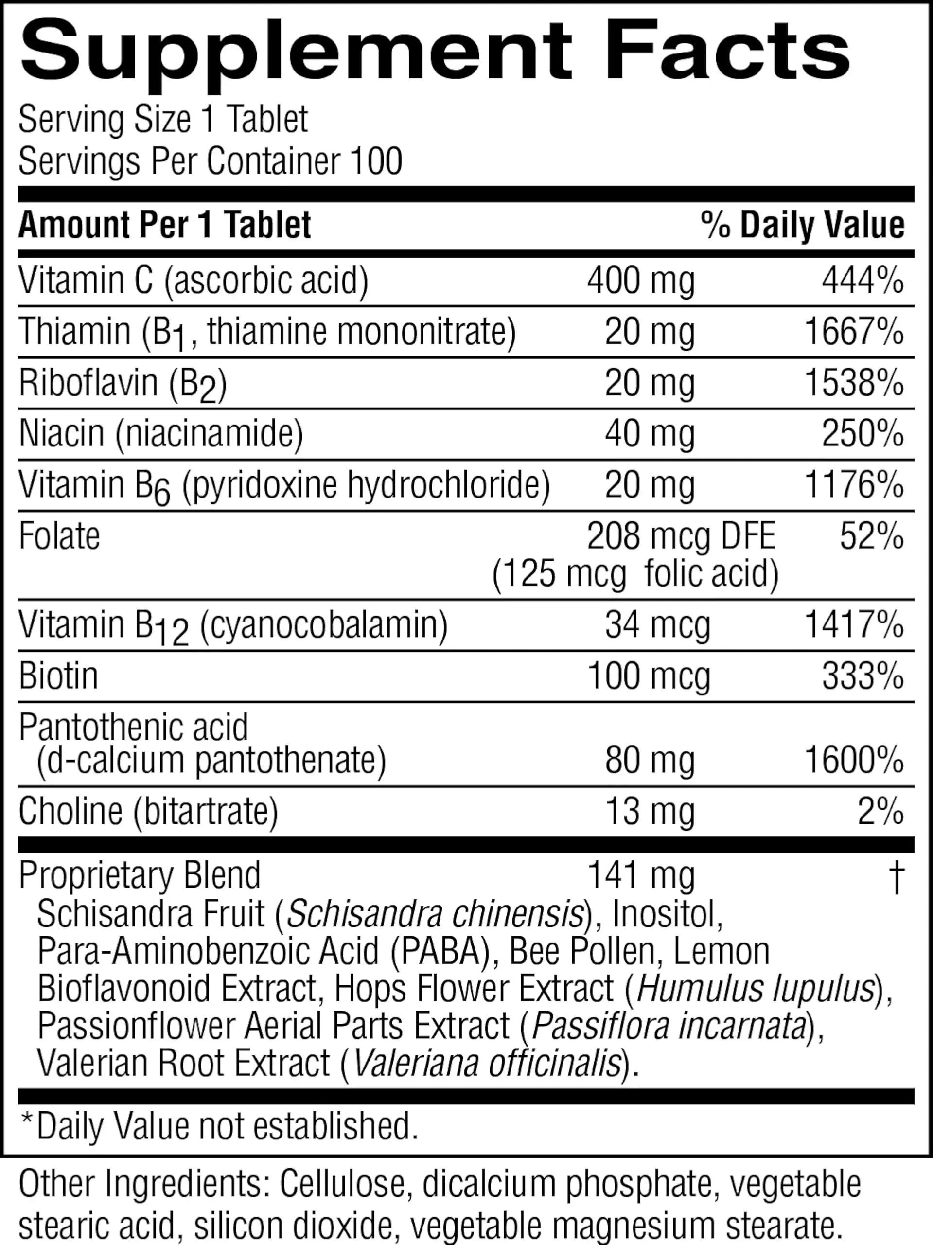 Nature's Sunshine Nutri-Calm bottle with glass of water.