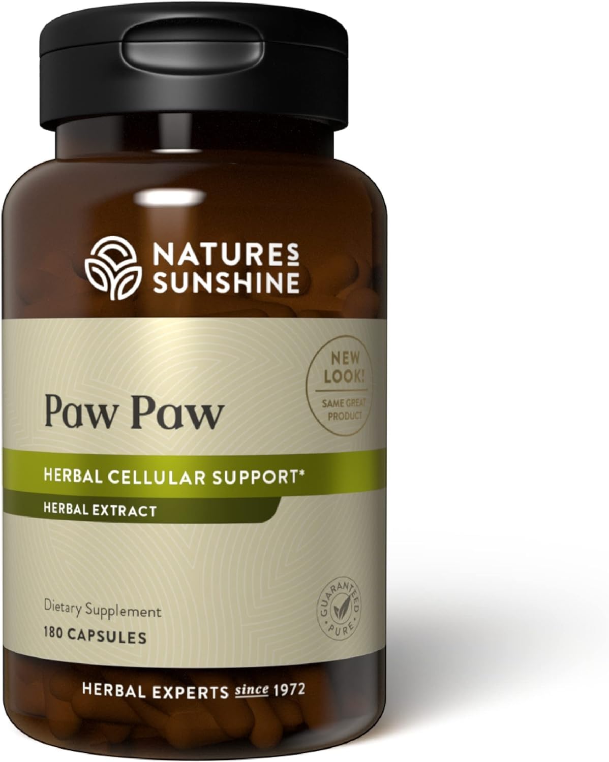 Nature's Sunshine Paw Paw Cell-Reg bottle supports daily cellular balance.