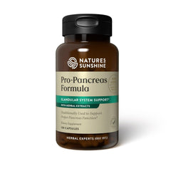 Nature's Sunshine Pro-Pancreas bottle with label