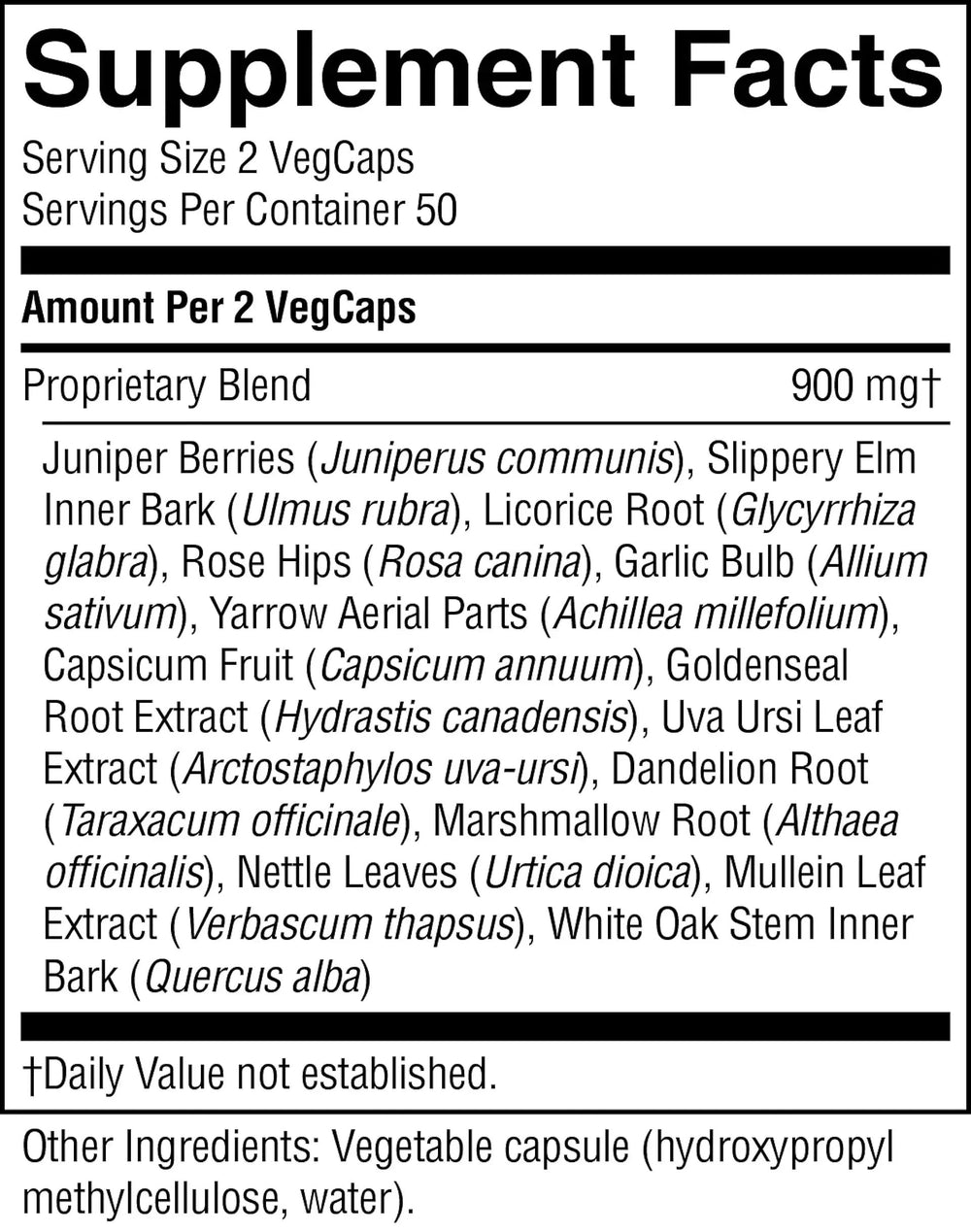Herbal formula for digestion and immunity