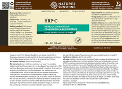 Close-up of Nature's Sunshine VS-C Liquid bottle label showing Kosher certification