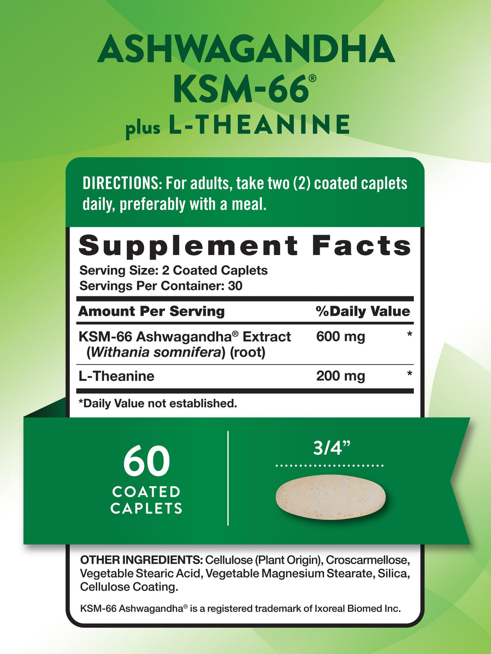 Box packaging and product label