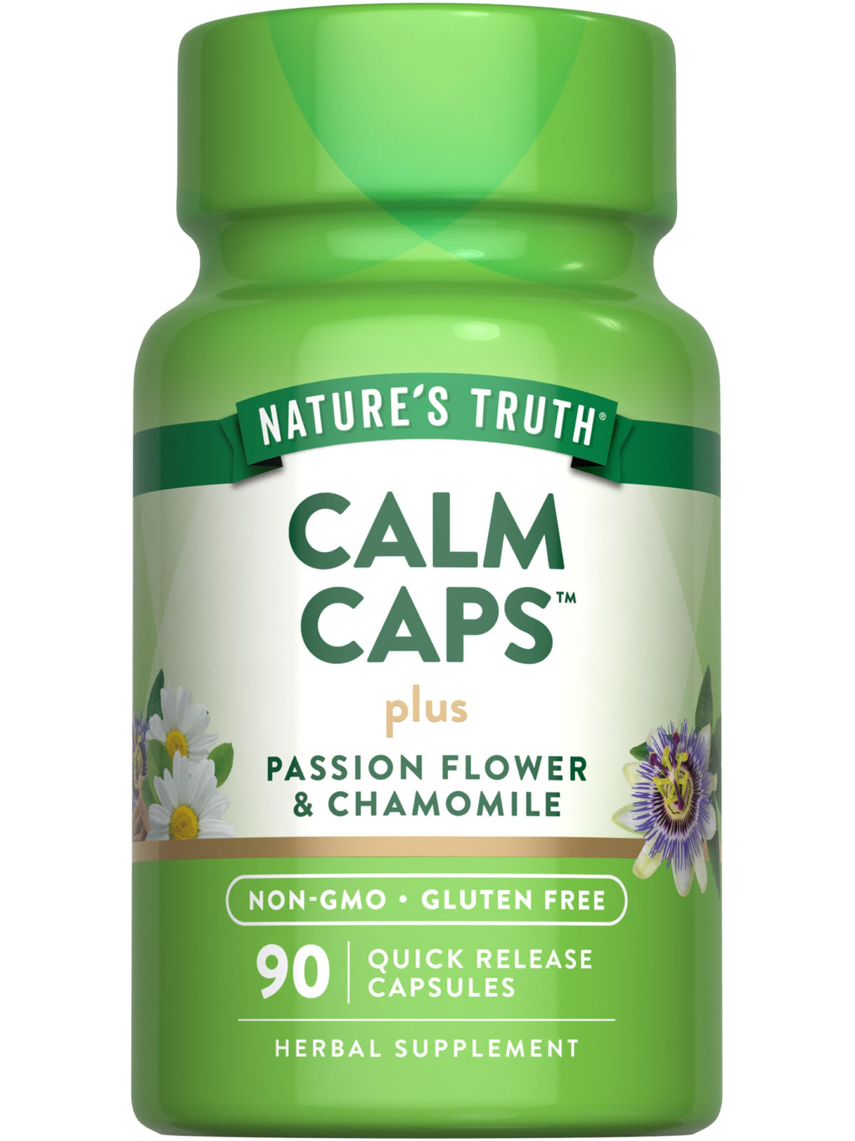 Nature's Truth Calm Caps 90 capsules bottle front view