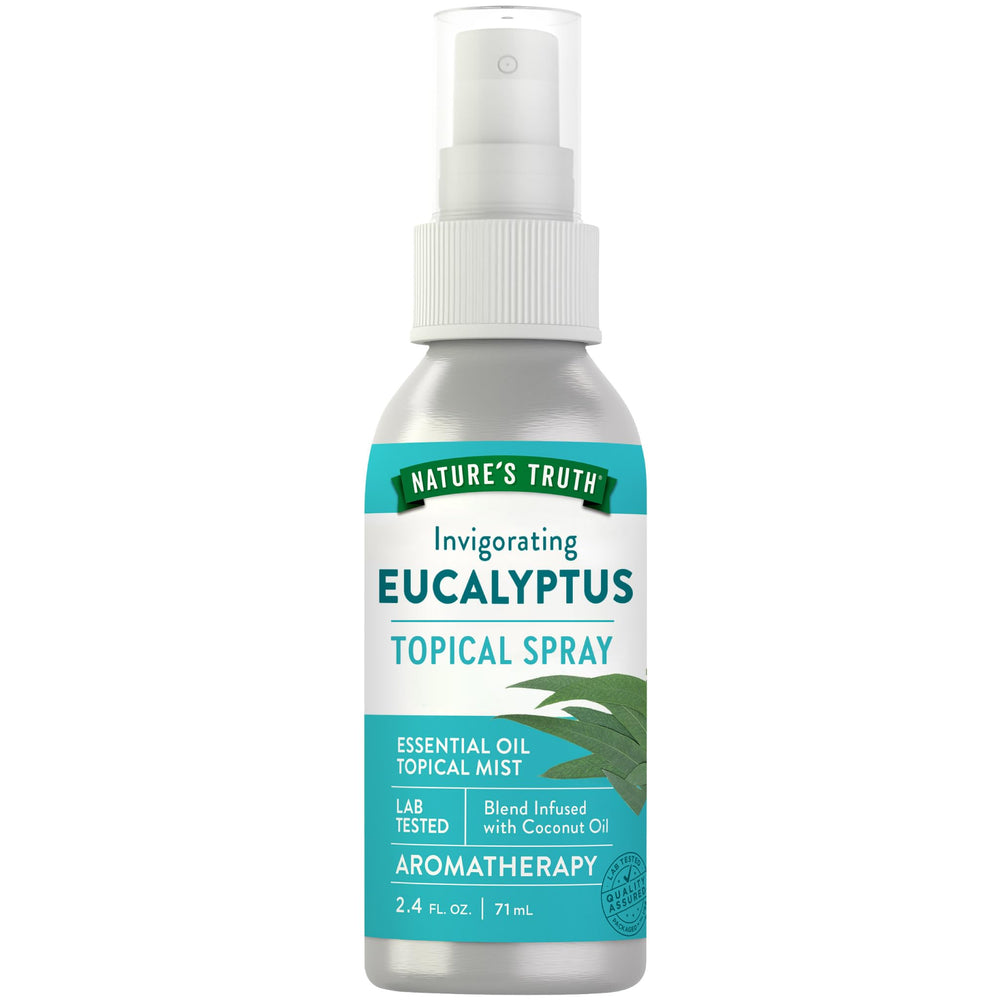 Nature's Truth Eucalyptus Mist Spray bottle 2.4 fl oz for aromatherapy