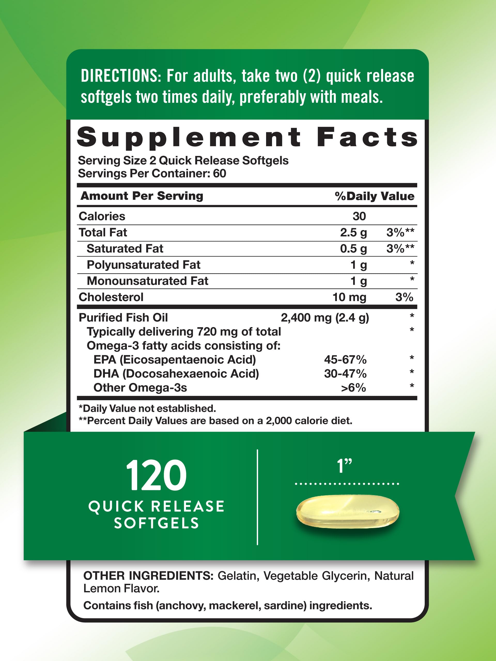 Gluten-free and Non-GMO claim on packaging