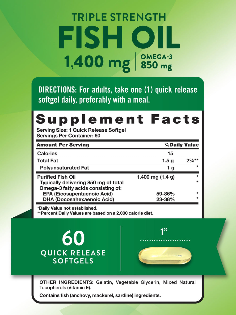 Gluten-free and Non-GMO Nature's Truth packaging