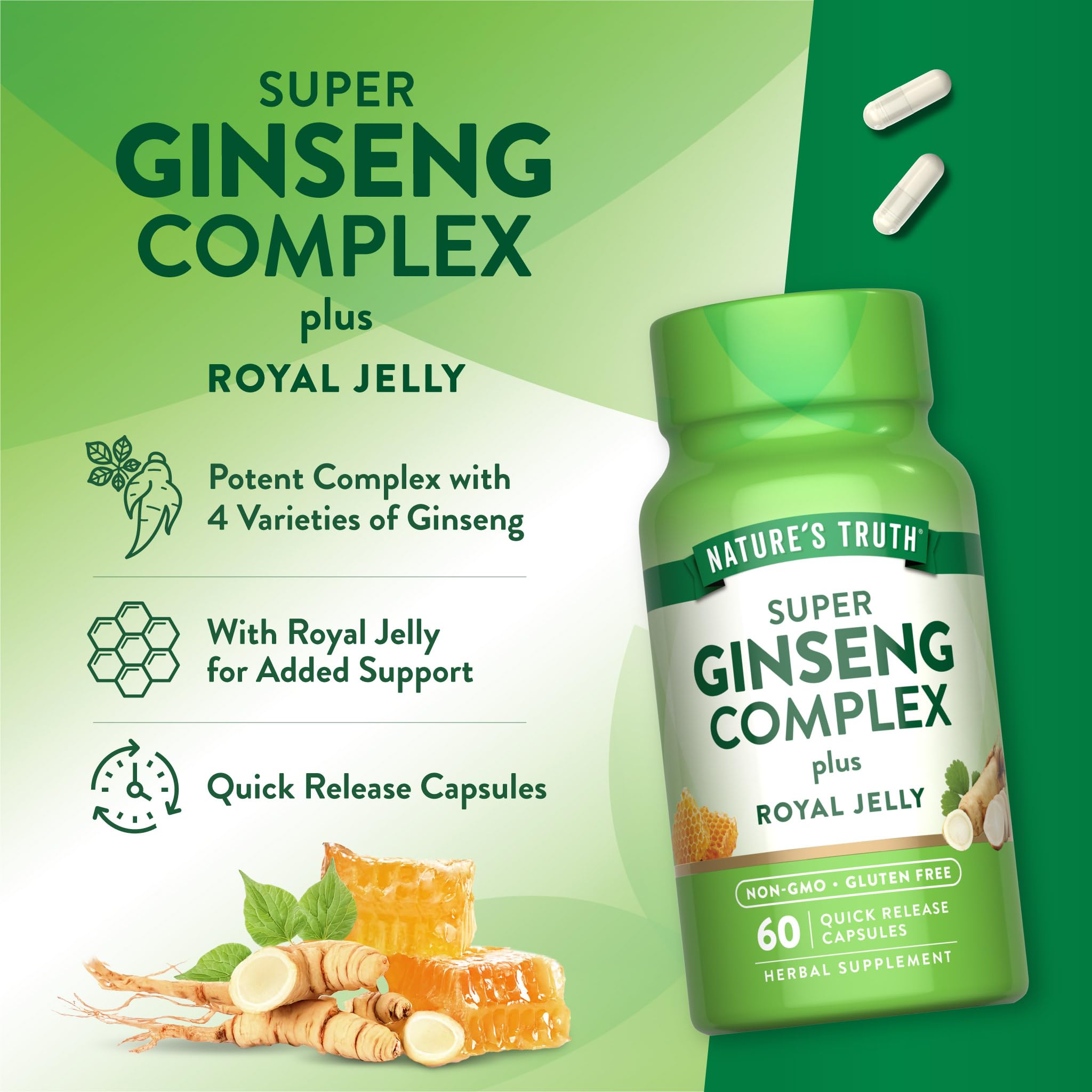 Gluten-free and Non-GMO labeling on the package