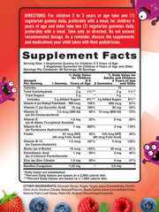 Front cover of Nature's Truth Kids Multivitamin Gummies bottle