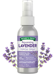 Nature's Truth Lavender Essential Oil Spray bottle 2.4 oz – front view