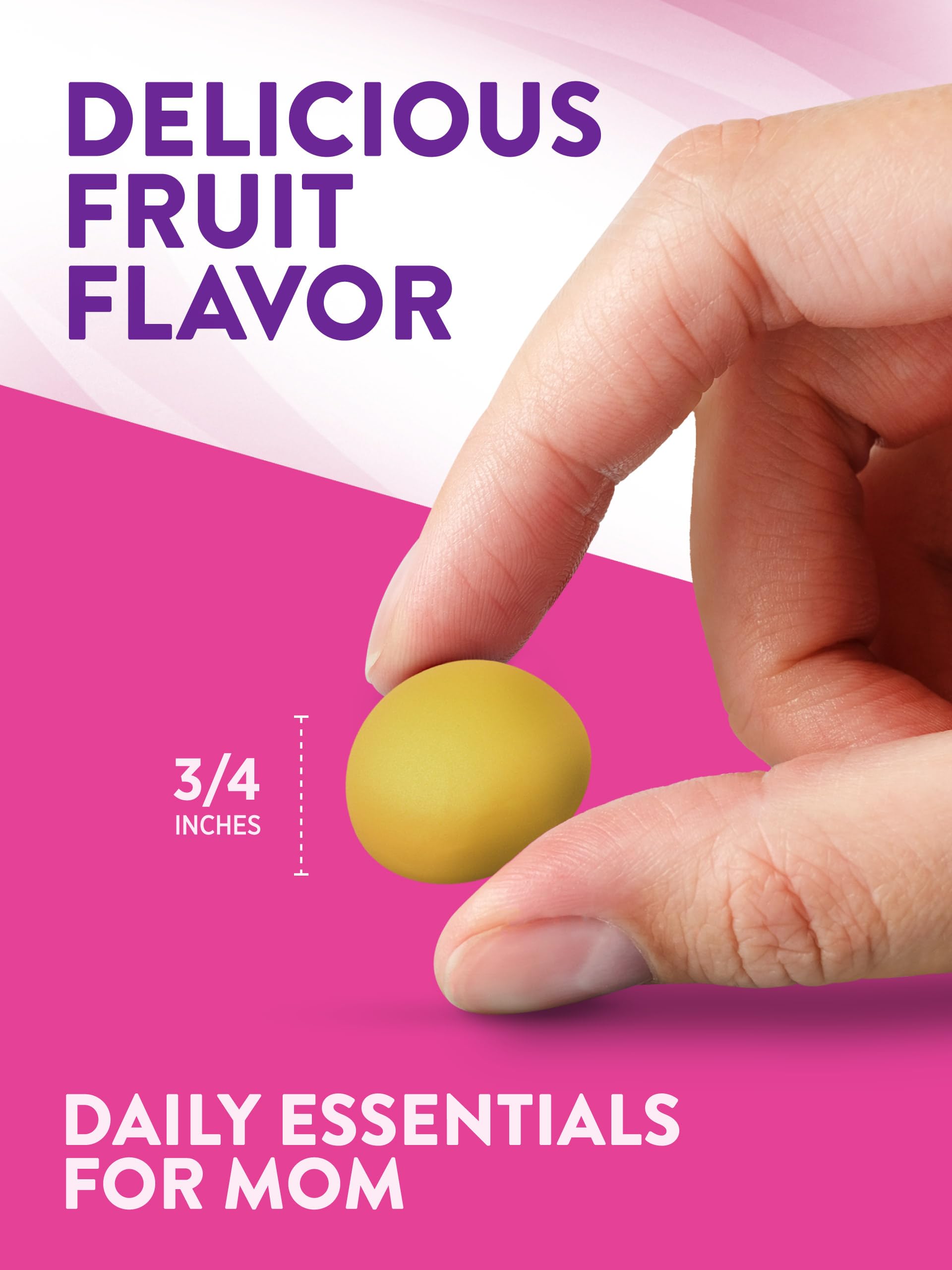 Key nutrients DHA and Folic Acid in Nature's Truth prenatal gummies