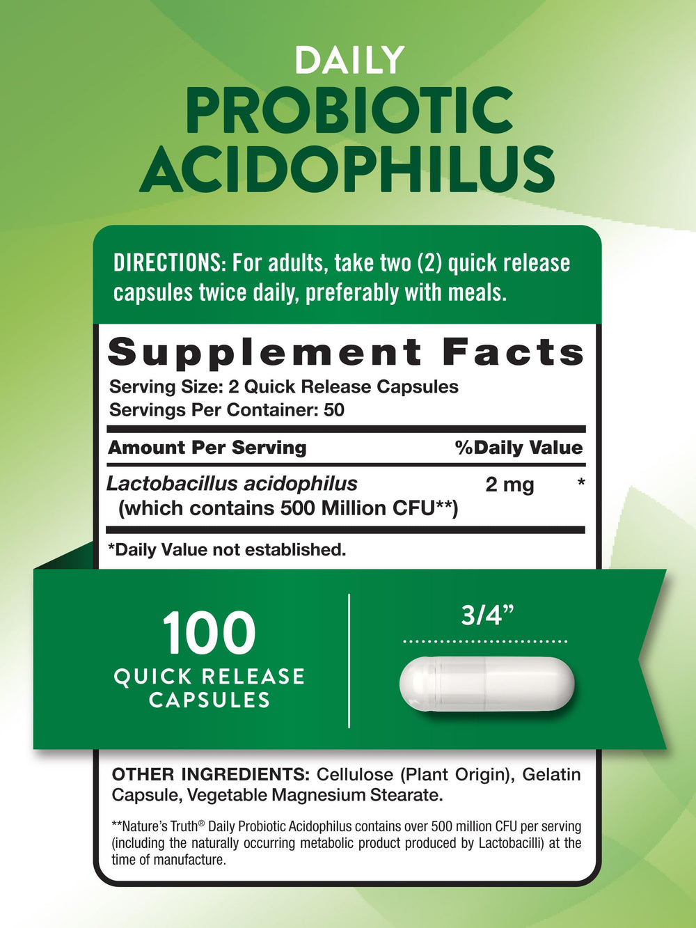 Stomach-friendly quick-release capsule illustration