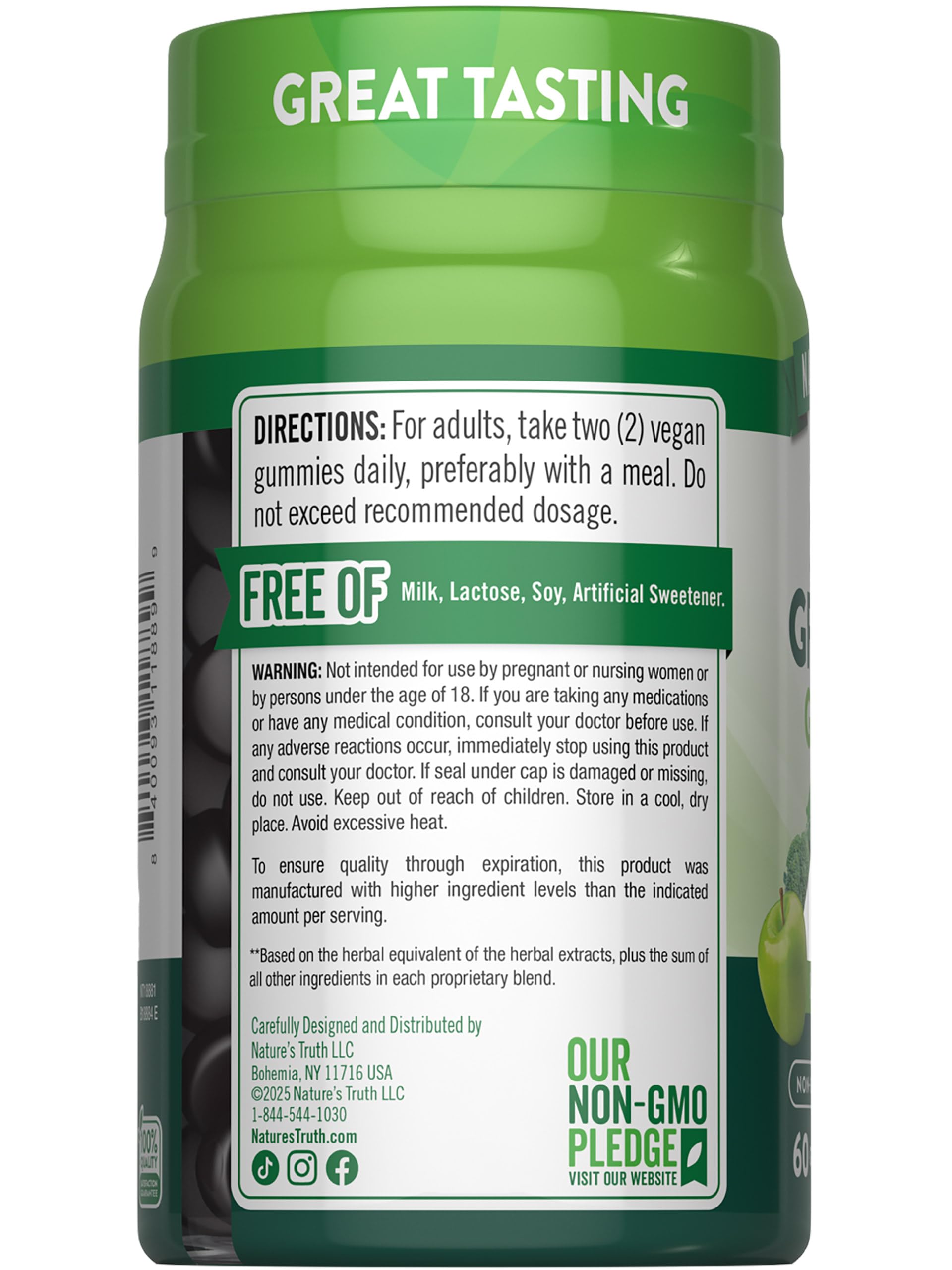 Nature's Truth logo with product line