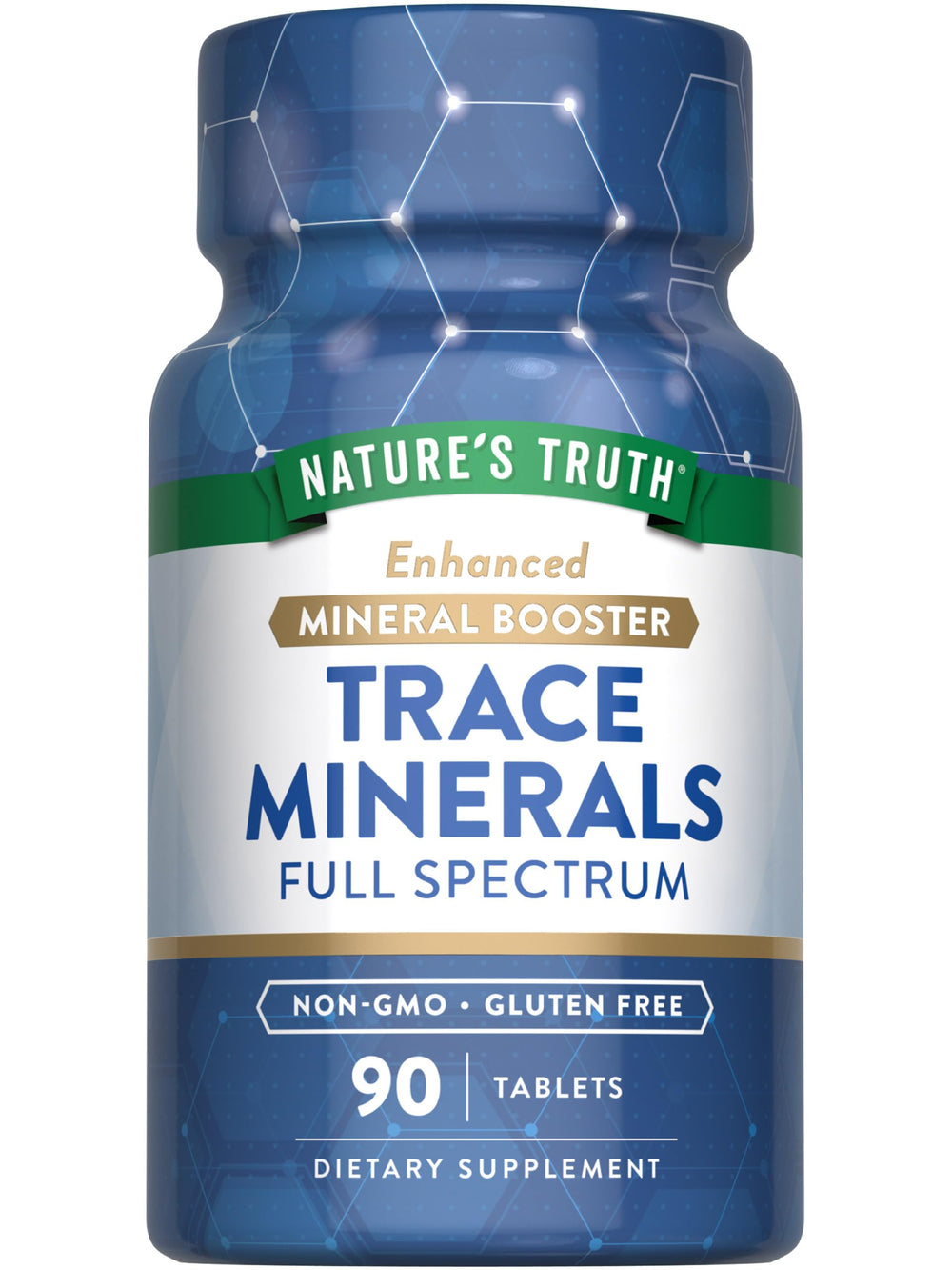 Nature's Truth Trace Minerals with Iodine bottle front