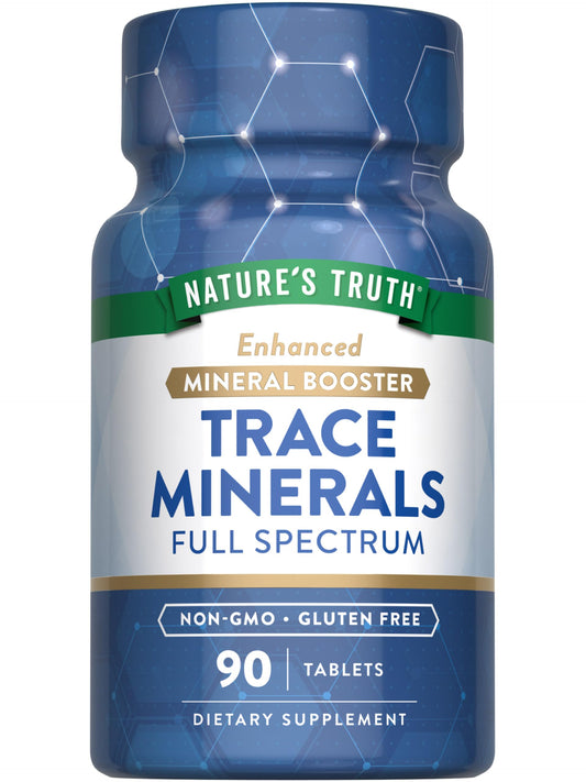 Nature's Truth Trace Minerals with Iodine bottle front