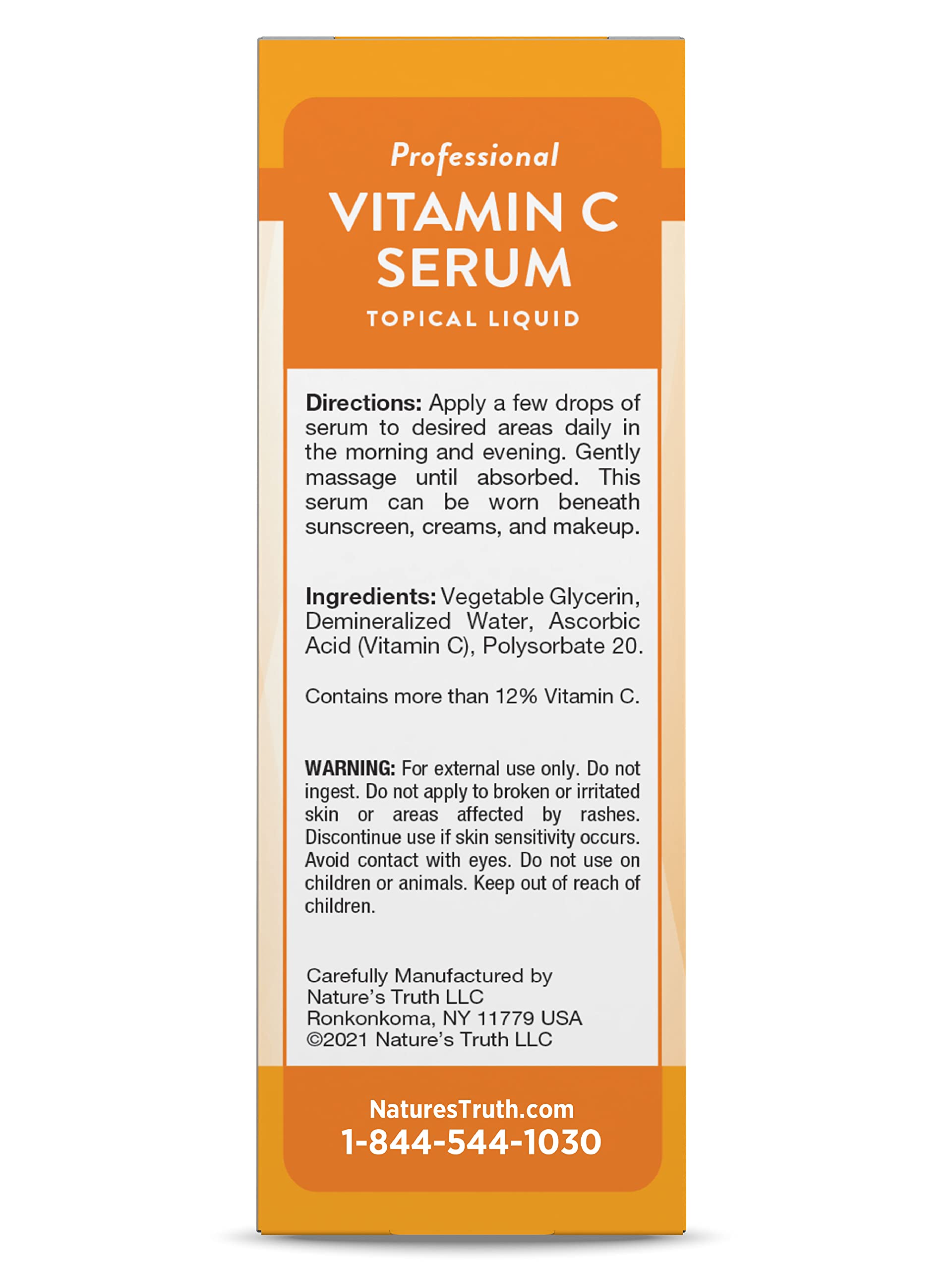 Lifestyle shot of skincare routine featuring Vitamin C Serum