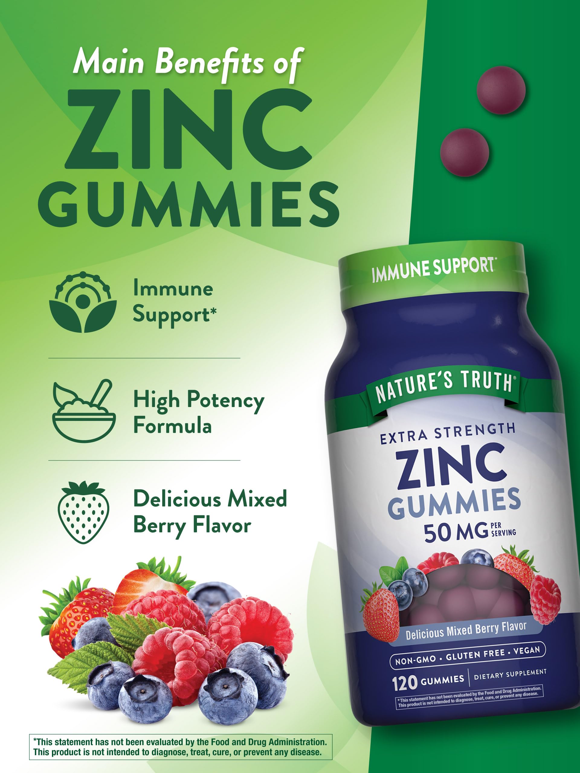 Vegan, non-GMO, gluten-free icons on bottle