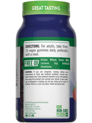 Lifestyle shot with bottle and berries